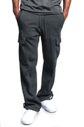 Casual Multi-pocket Loose Straight-leg Overalls