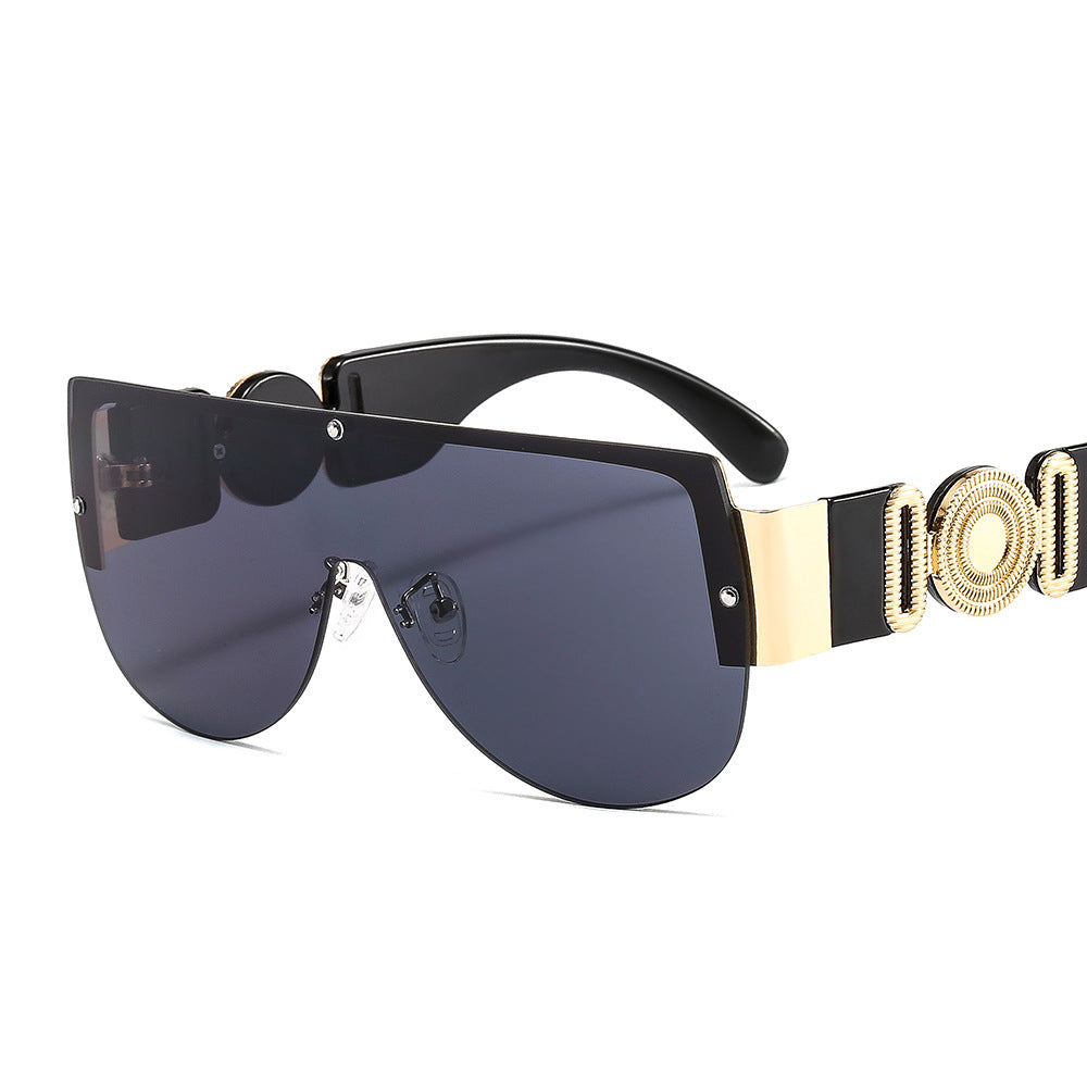 Fashion Simple Retro One Piece Sunglasses