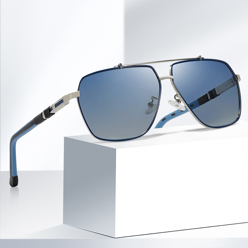 Men's Fashion Polarized Box Sunglasses