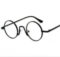 Sunglasses round frame mirror