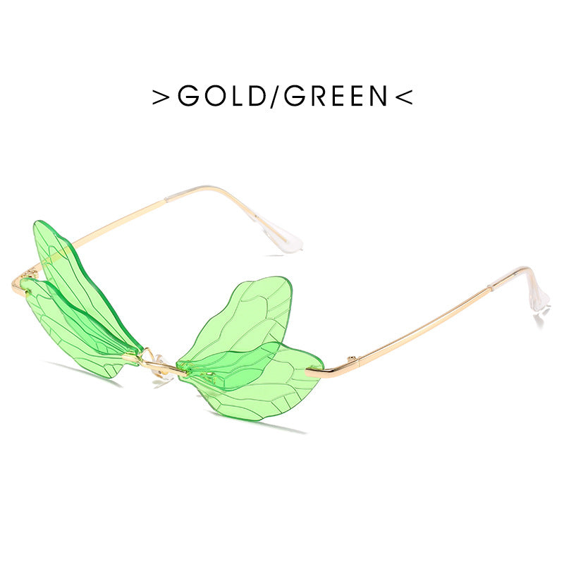 Dragonfly wings sunglasses