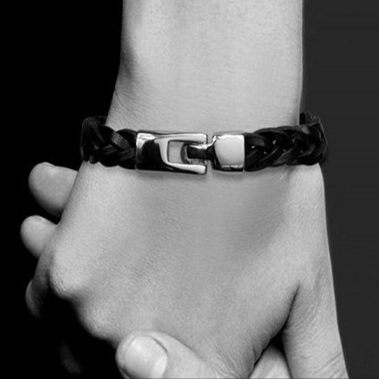 Leather Alloy Vintage Bracelet