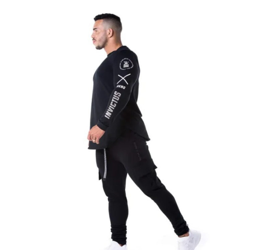 Fitness training long-sleeved bottoming shirt tops breathable elastic moisture wicking quick-drying tight-fitting quick-drying sports and leisure