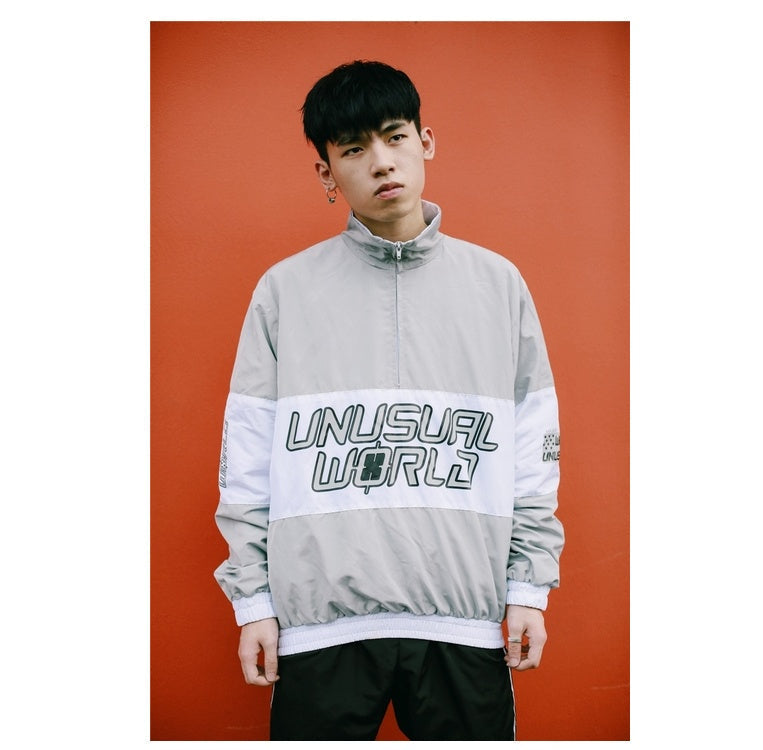Europe and the United States baseball uniform Harajuku Hong Kong spring thin coat men and women