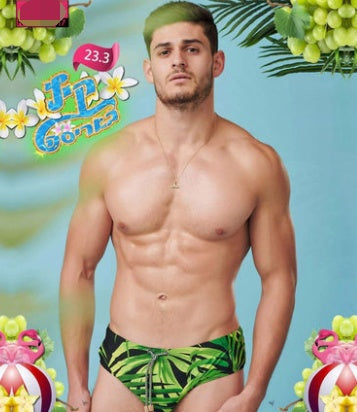 Swimwear Men's Briefs Sexy Men's Low Waist Swim Pants Fashion Adult Spa with Anti-mite Pads Swimwear