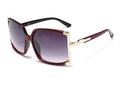 Fashion Women's Large Frame Square Sunglasses