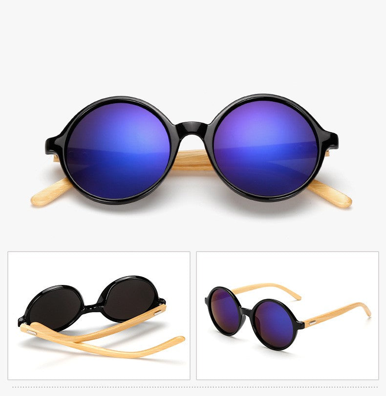 Handmade bamboo foot sunglasses
