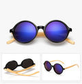 Handmade bamboo foot sunglasses