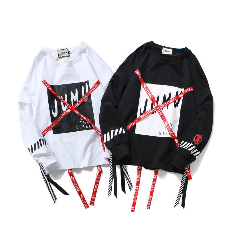 Popular sweater with webbing