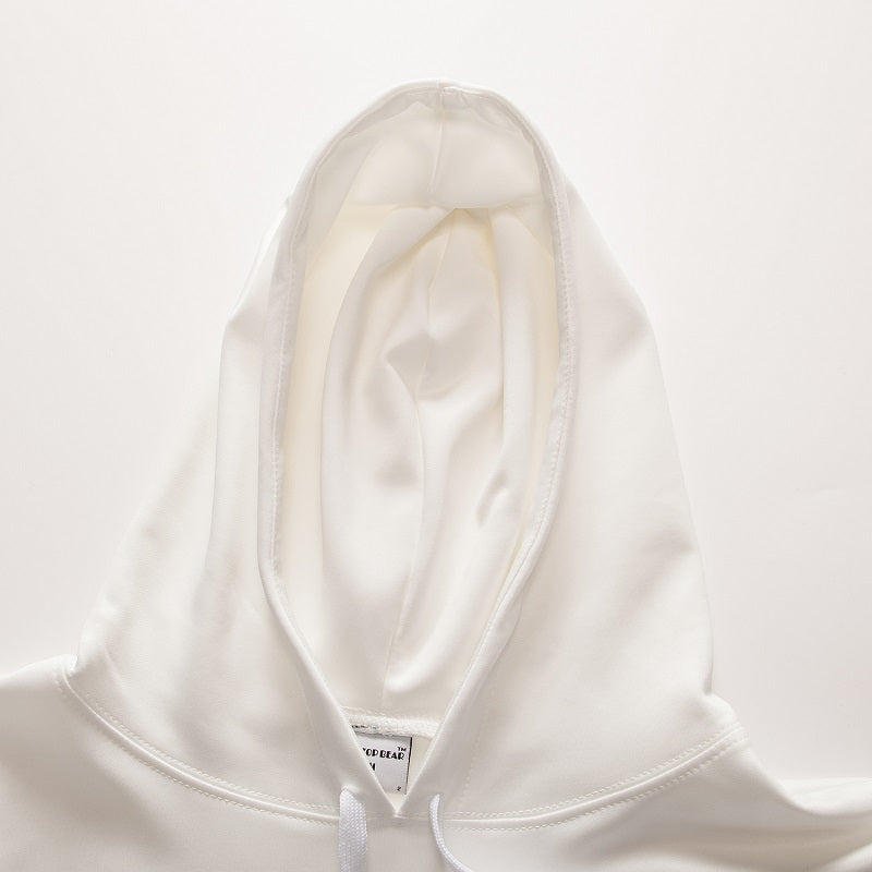 Hooded couple sweater