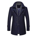 Men's woolen coat