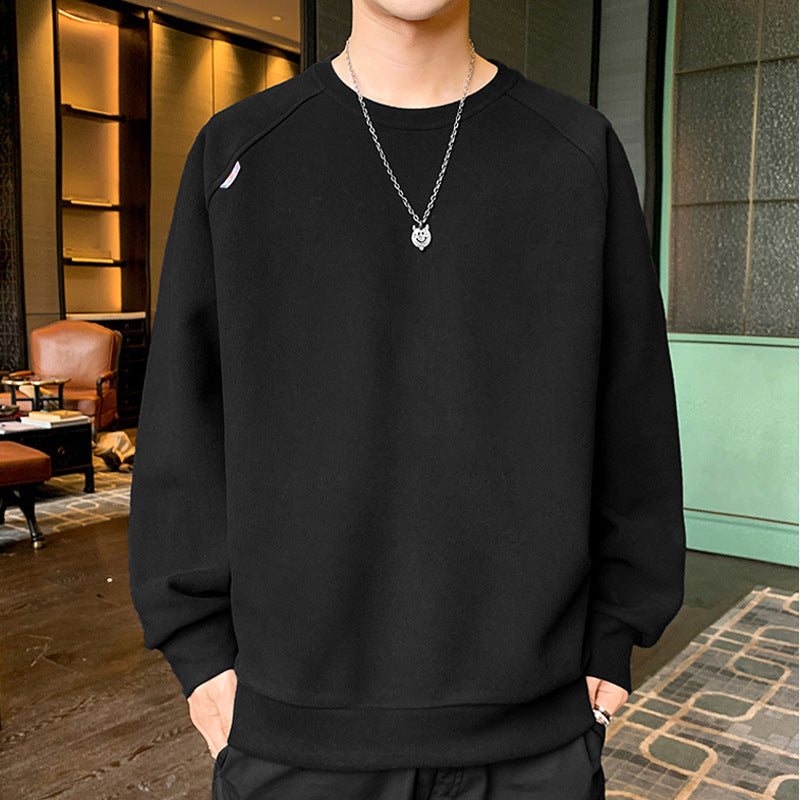 Double-sided Velvet Loose Trend Round Neck sweatshirt