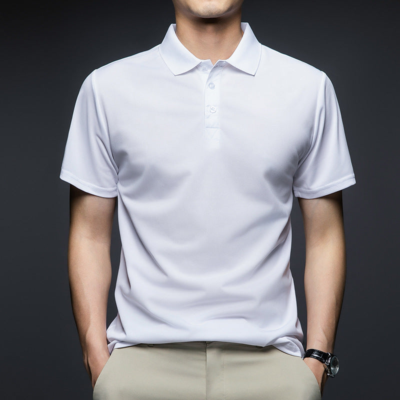Korean Casual Loose Lapels T-shirt Men