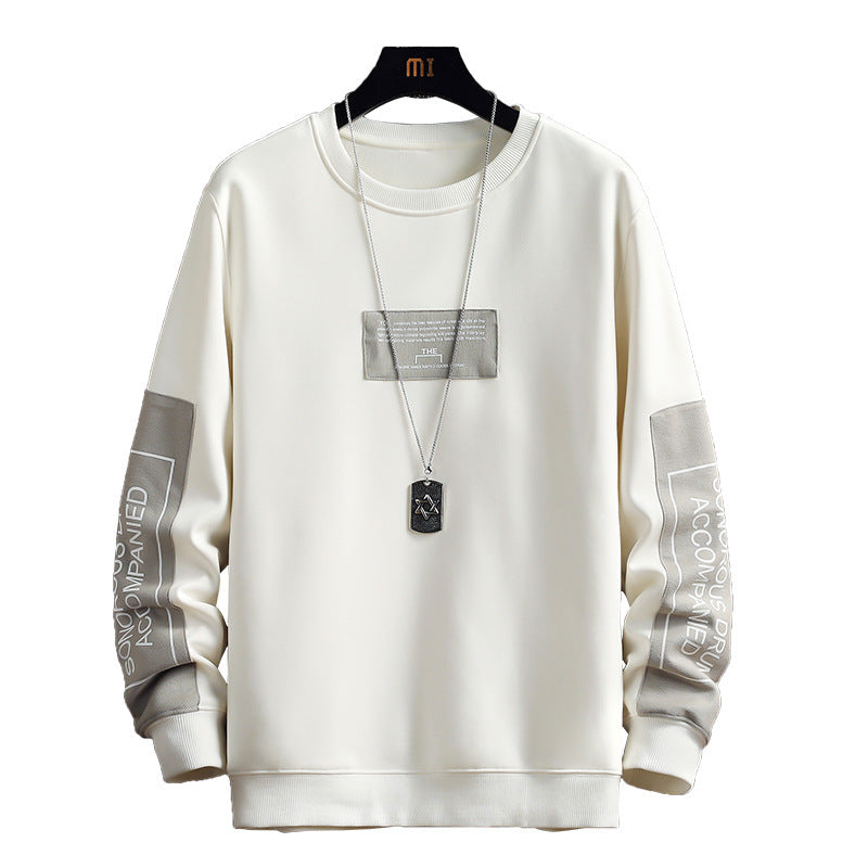 Round Neck Sweater Men's Coat Bottoming Shirt
