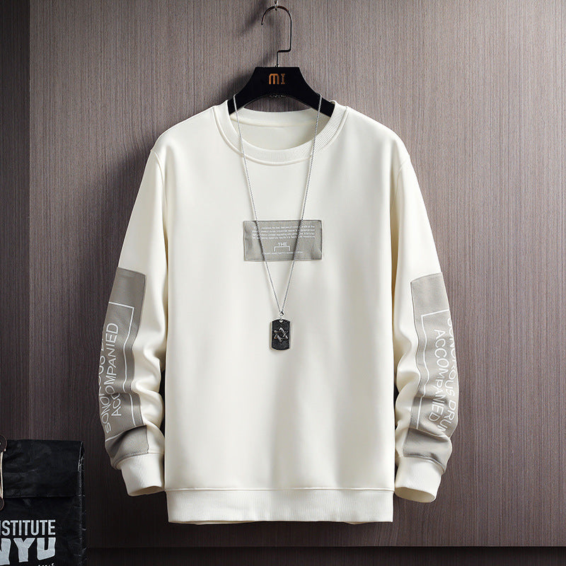 Round Neck Sweater Men's Coat Bottoming Shirt