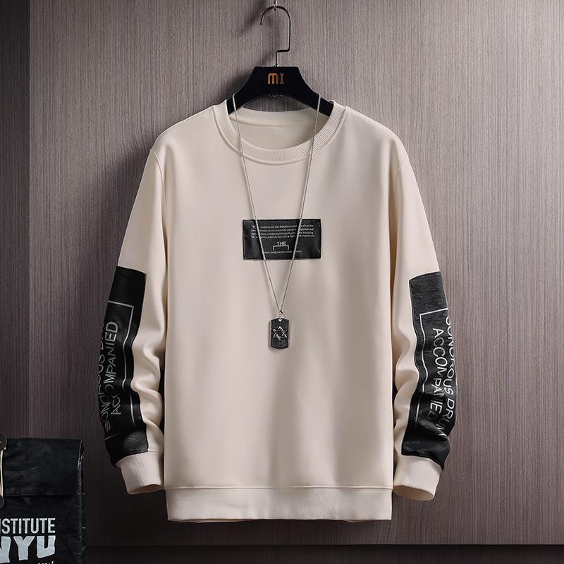 Round Neck Sweater Men's Coat Bottoming Shirt