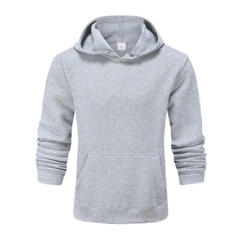 Men's Solid Color Sweater For Autumn And Winter