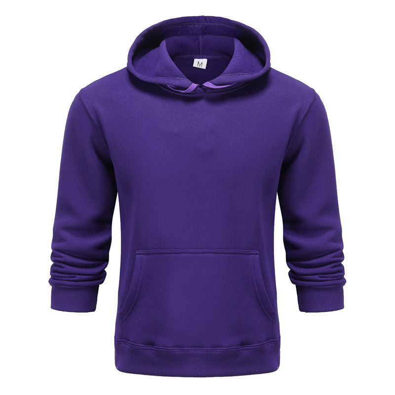 Men's Solid Color Sweater For Autumn And Winter