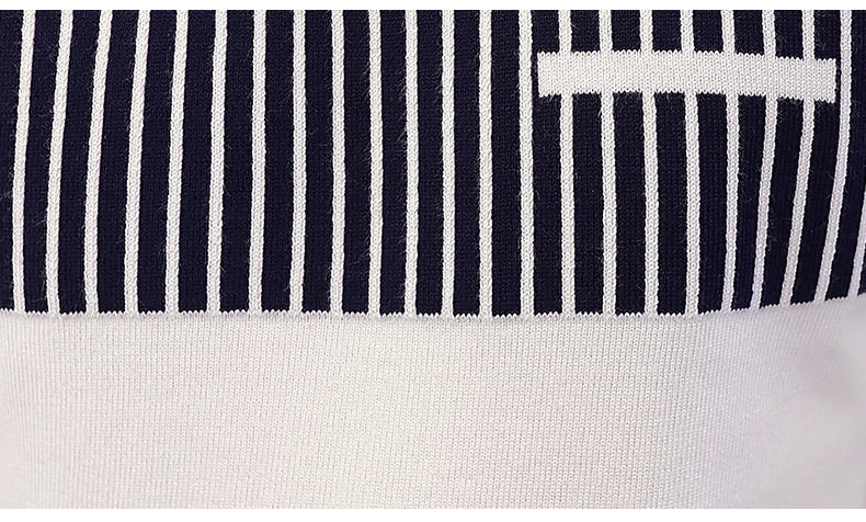 Men's Slim-Fit Color-Block Sweater