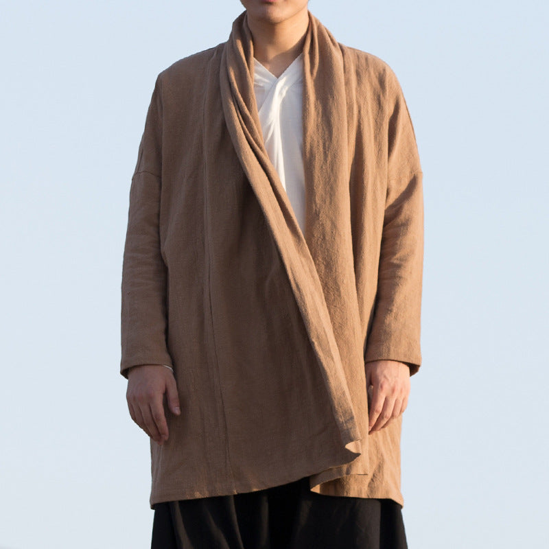 Chinese Style Men's Casual Windbreaker Coat