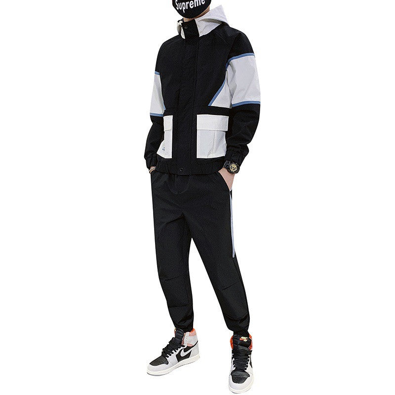 Trendy Sports Suit Spring And Autumn Hip-Hop Jacket