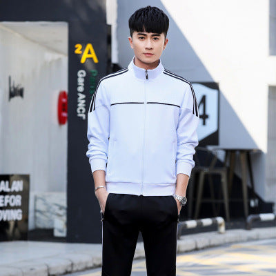 Cardigan Sweater Pants Male YouthFashion Sports Suit