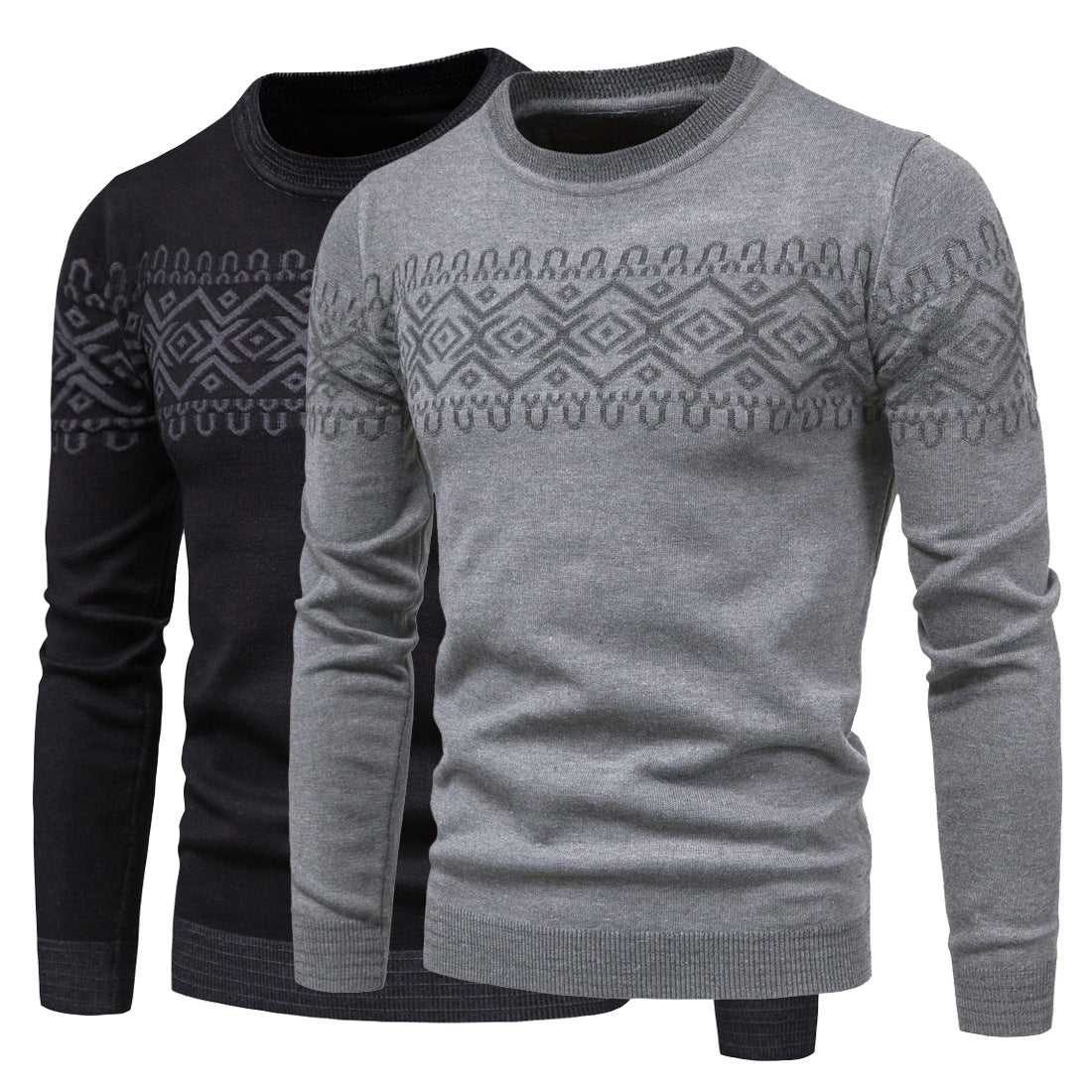 Men's Knitwear Men's Round Neck Long Sleeve Fashion Sweater Base