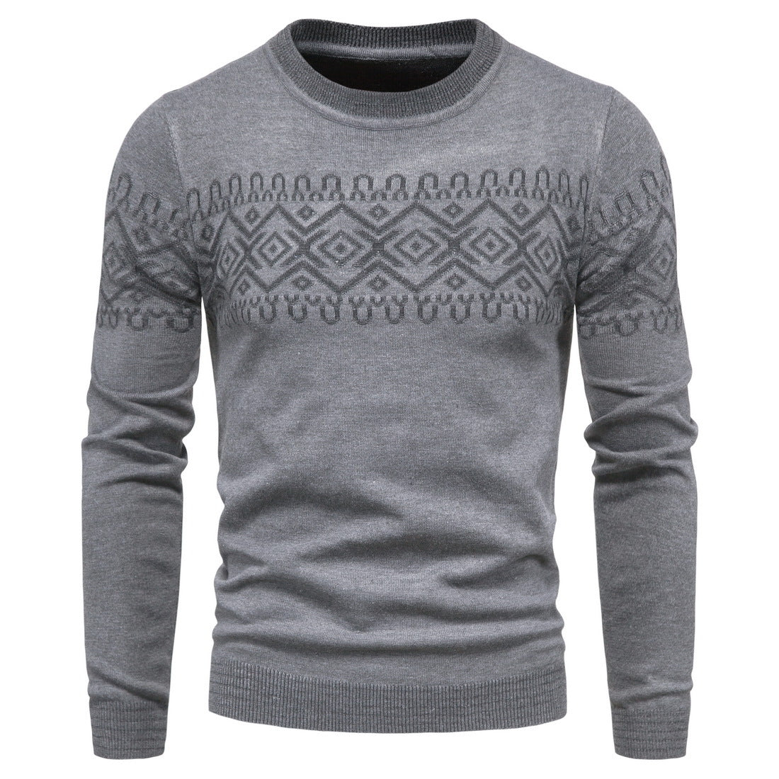 Men's Knitwear Men's Round Neck Long Sleeve Fashion Sweater Base