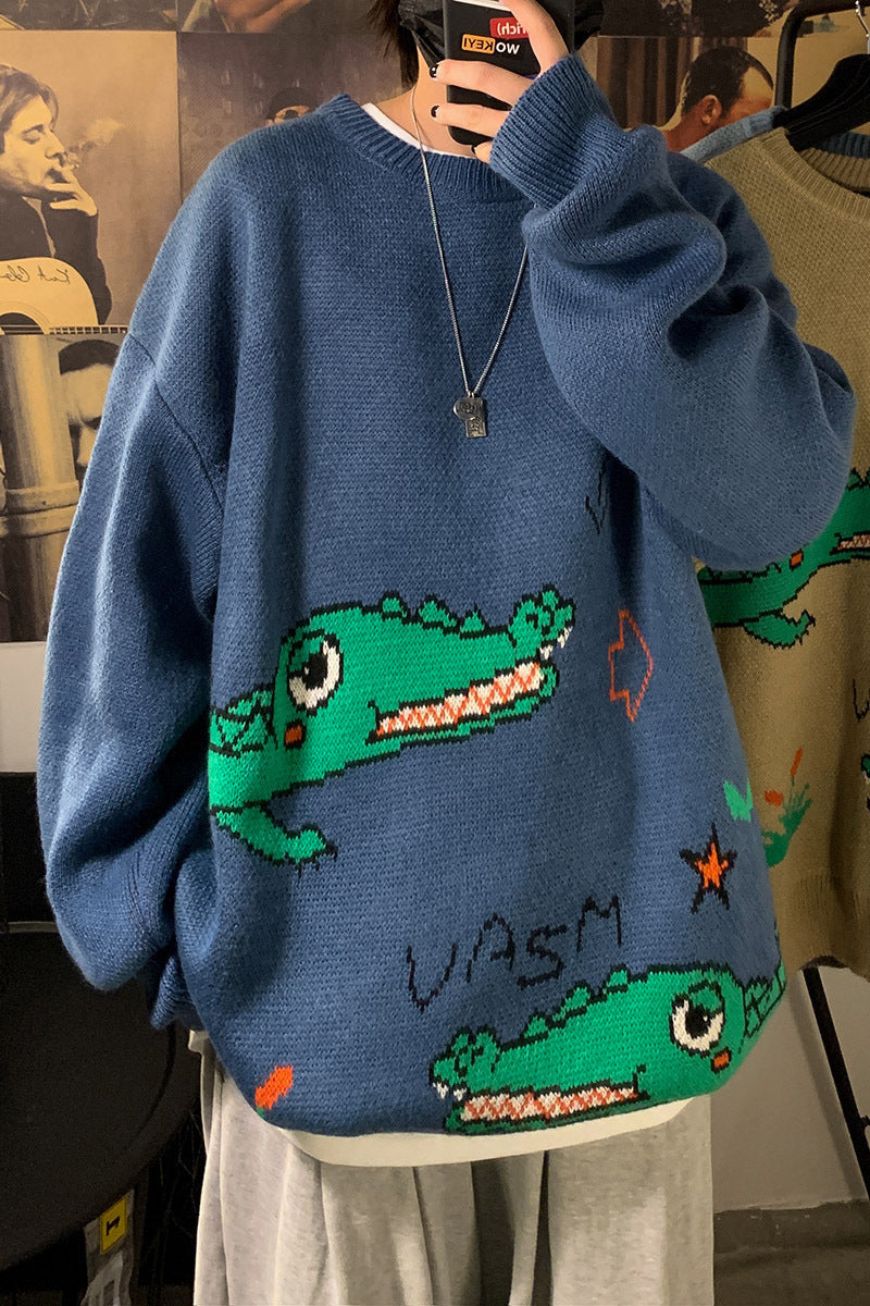 Sweater  Round Neck Bottoming Shirt All-Match Sweater