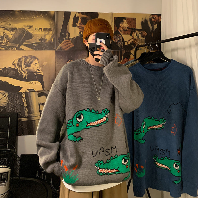 Sweater  Round Neck Bottoming Shirt All-Match Sweater