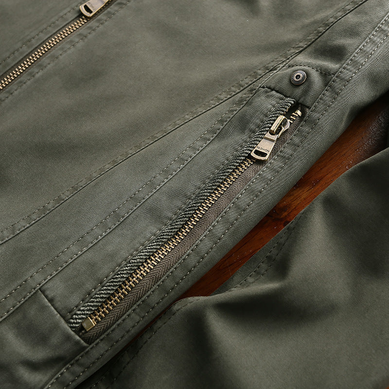 Outdoor Leisure Double-Sided Wear Loose Jacket