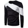 The New Sweater Color Matching Men's Fashion Casual Sweater