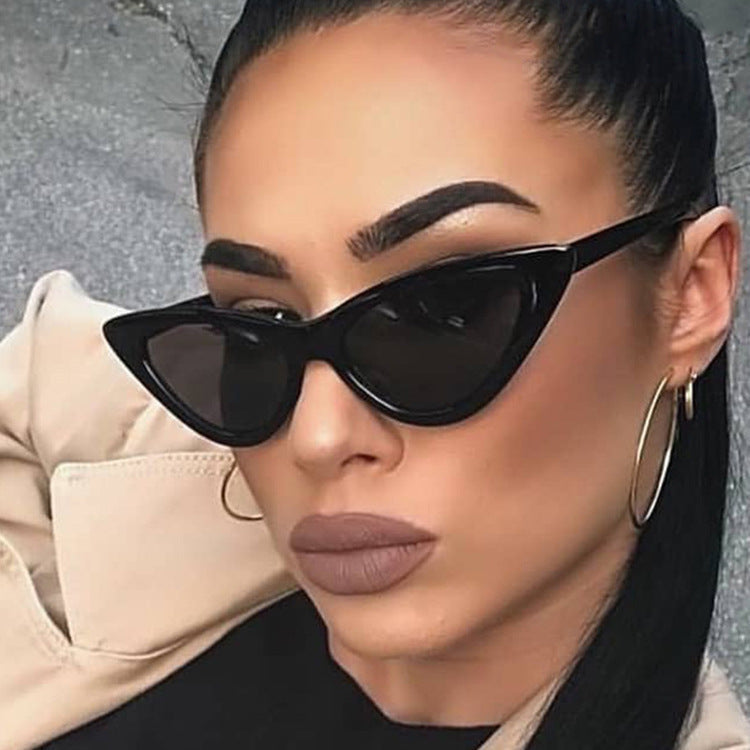 Small Frame Cat Eye Sunglasses Fashion Korean Retro Sunglasses