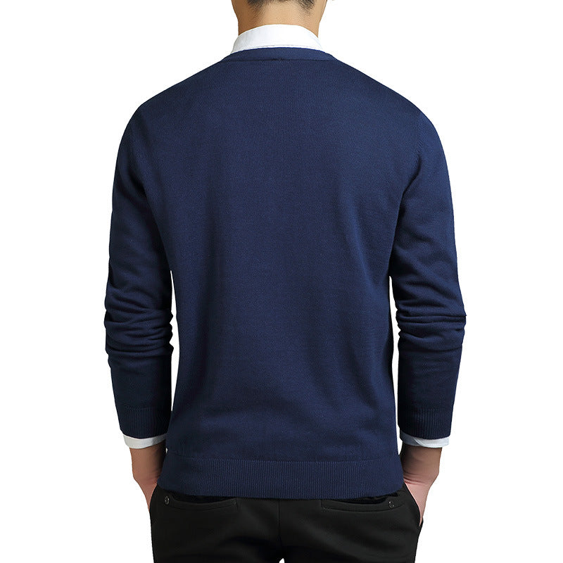 Long Sleeve Cardigan Casual V-Neck Sweater