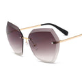 Ocean Piece Sunglasses European And American Trend Glasses Cut-edge Sunglasses
