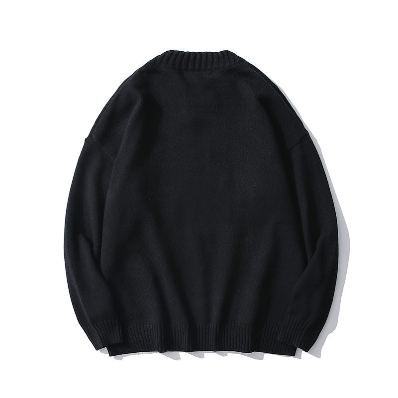 Personality Autumn Youth Hedging Street Tide High Street Sweater Long-Sleeved Loose Men And Women Manufacturers Wholesale Spot