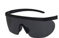 Real Film One Piece Sunglasses Oversized Frame Sunglasses Outdoor Prescription Glasses
