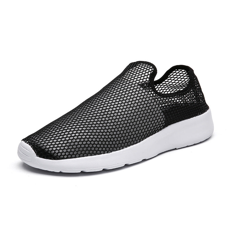 Men's Breathable Hollow Casual Shoes Mesh Shoes