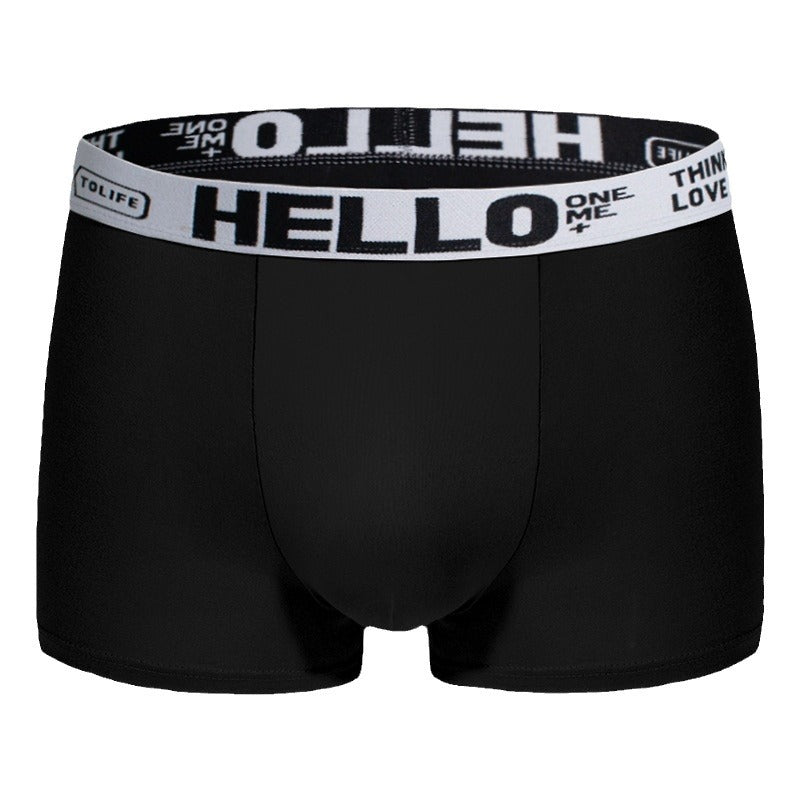 Men's Underwear Nude Feel Simple And Comfortable Breathable Skin-friendly Boxers
