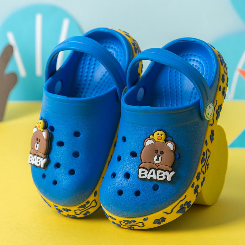 Cute Cartoon Soft-Soled Slippers Ffor Boys And Girls