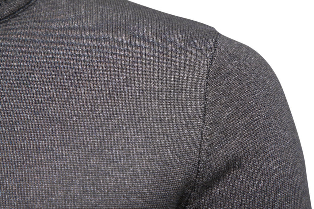 Half High Neck Long Sleeve Sweater Slim Bottoming Shirt