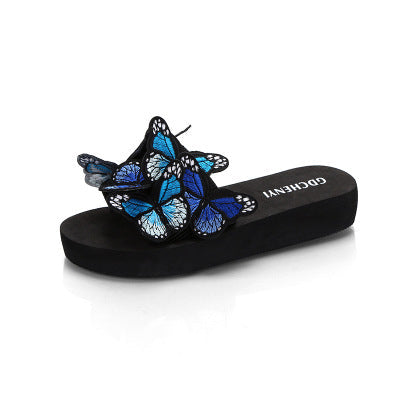 Spot Cross-Border Independent Station Aliexpress Bow Embroidered Word Sandals Flat Shoes