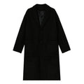 Korean Mid-Length Thick Woolen Coat Men'S Splicing Suit Style Detachable Windbreaker Men