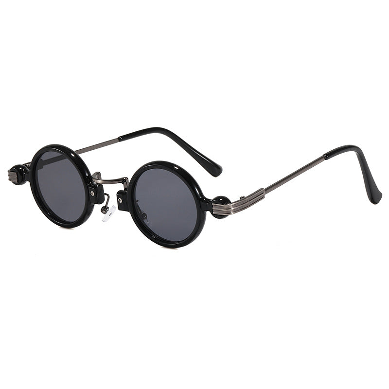 Steampunk New Sunglasses Retro Fashion Round Clock Glasses European And American Trend Wild Sunglasses