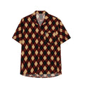 Ancient Hit Color Plaid Summer Shirt Men's