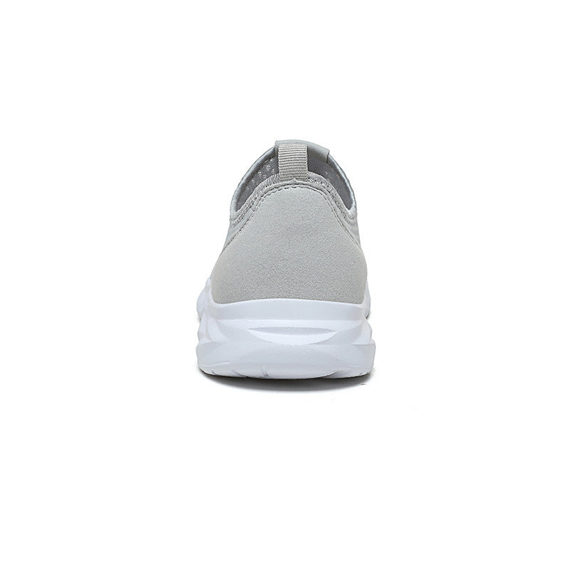 Set Of Foot Single Shoes Thin Section One-Pedal Driving Shoes Black Dirt-Resistant Casual Mesh Large Size Trendy Shoes 20036