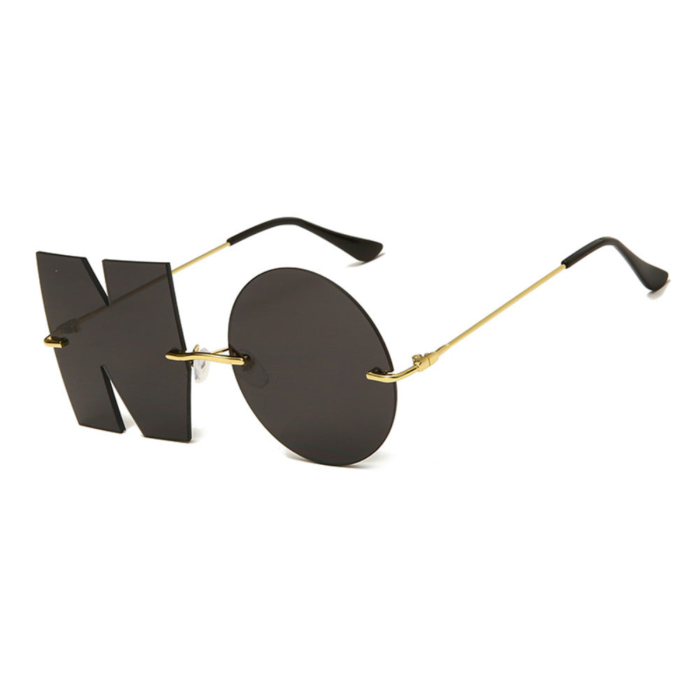 Fashion New Personality Rainbow Sunglasses