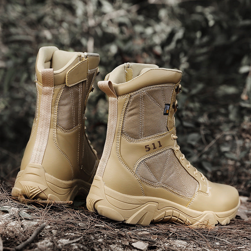 Waterproof Retro All-match Martin Boots