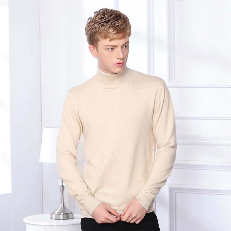 Cashmere Sweater Men's Solid Color Sweater