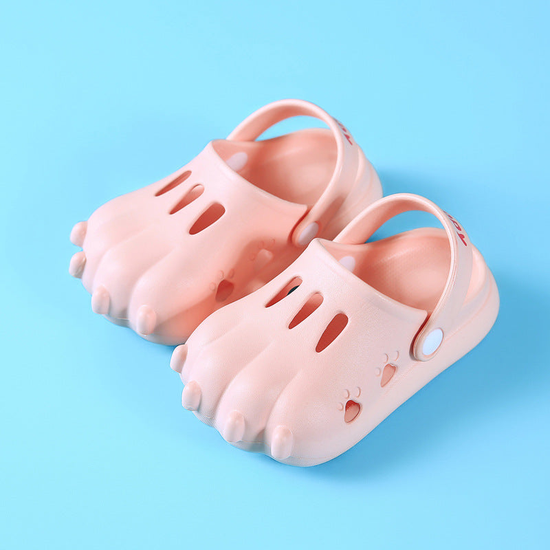 Children's Sandals And Slippers Non-slip Soft Bottom Cute Cartoon